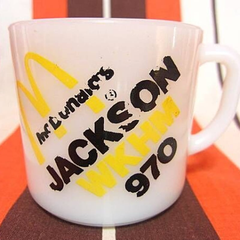 Fire King○マクドナルドジャクソンWKHMマグ○221122i13-frk ファイヤー