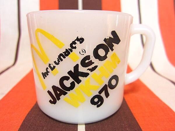 Fire King○マクドナルドジャクソンWKHMマグ○221122i13-frk