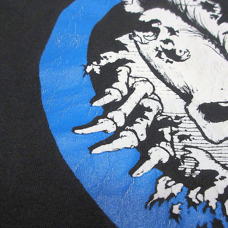 ビンテージ2000's?○GERMS GIスカルプリントTシャツ黒250619j7-m