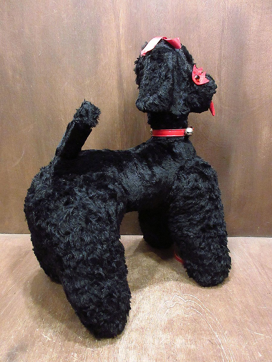 ビンテージ50's60's○プードルドール○240303i8-dollぬいぐるみ犬