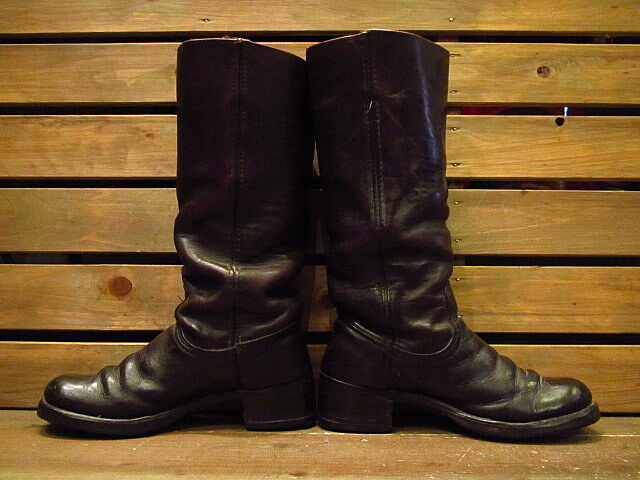Vintage Frye ブラウン ロングブーツ 6 B 楽天市場】古着 70年代 フライ FRYE ロングブーツ ヴィンテージ