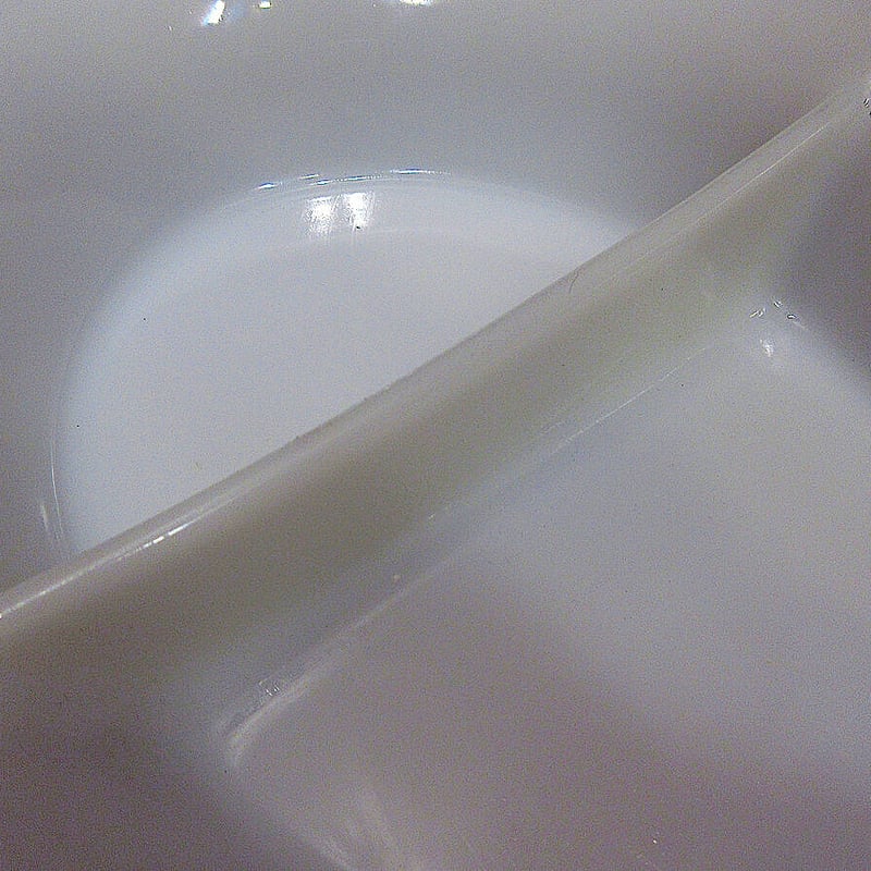 Fire-King ファイヤーキング ホワイト オーバル レフリジレーター Fire-King ファイヤーキング ホワイト オーバル レフリジ