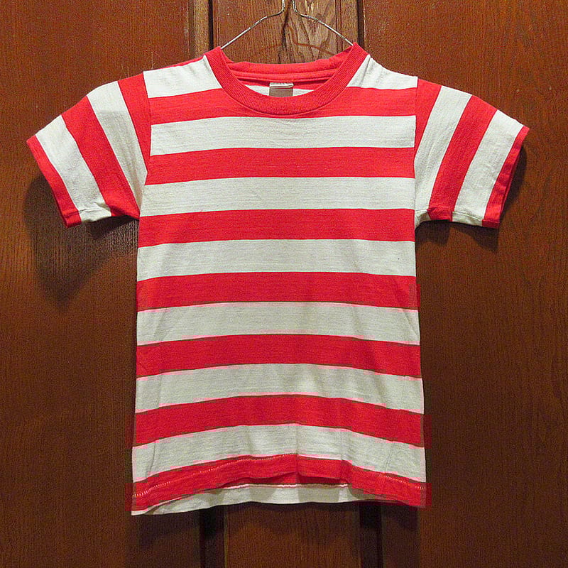 希少 ビンテージ agnes b. ボーダー Tシャツ 1 赤 白 ボーダーTシャツ - agnès b.｜アニエスベー公式オンラインブティック