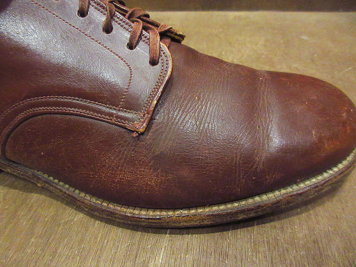 ビンテージ40's50's○U.S.NAVYサービスシューズ茶size 10 EE ビンテージ40's50's○U.S.NAVYサービスシューズ茶size 10 EE