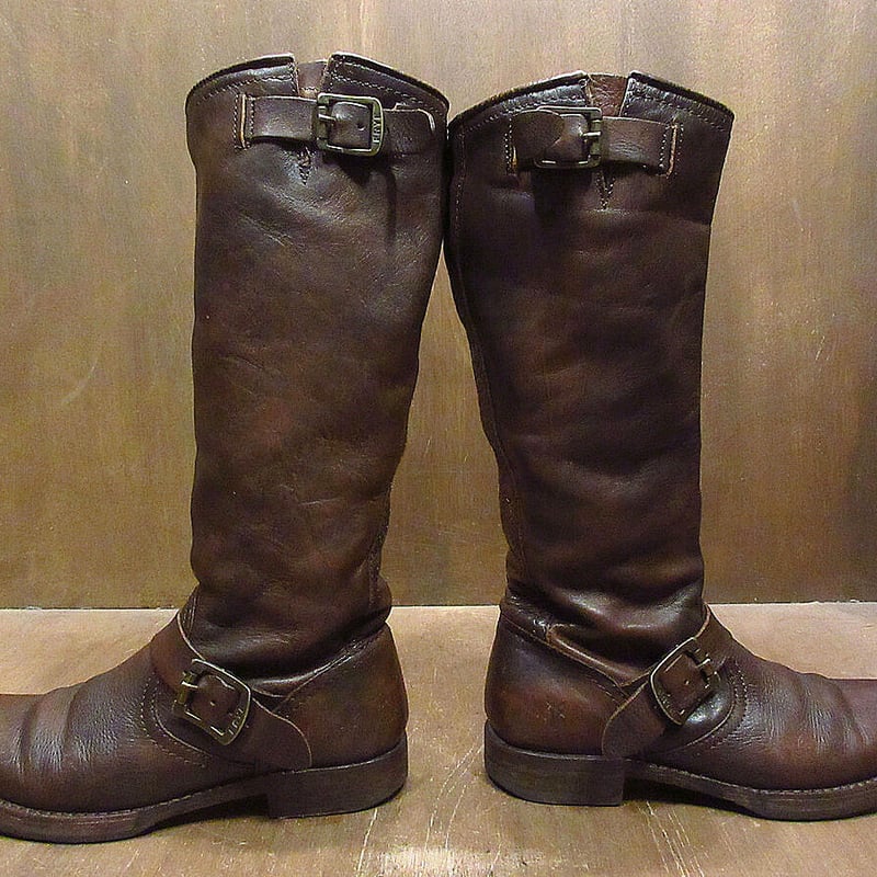 Vintage Frye ブラウン ロングブーツ 6 B Vintage Frye ブラウン ロングブーツ 6 B
