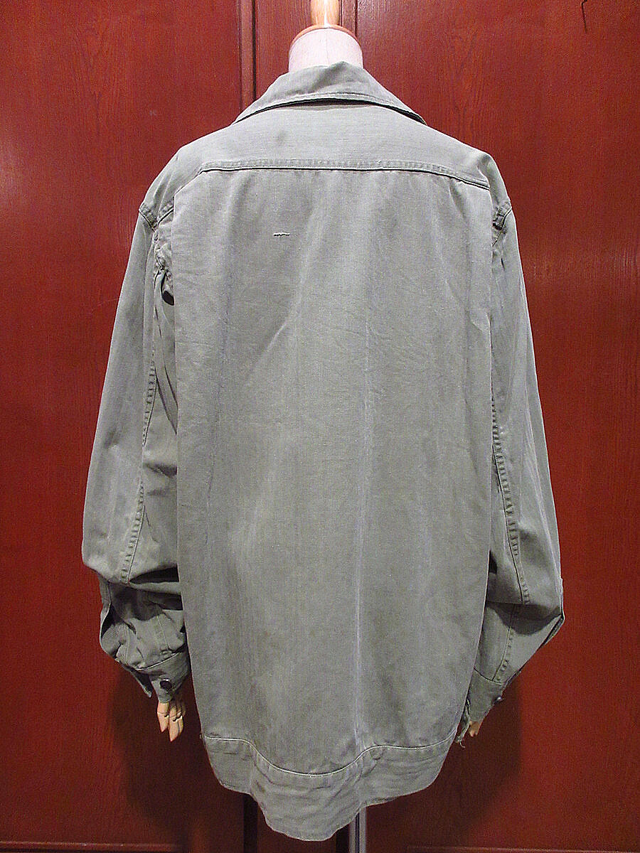 ビンテージ40's○U.S.ARMY M-41 13星HBTジャケットsize 40L○230 ビンテージ40's○U.S.ARMY M-41 13星HBTジャケットsize 40L○230