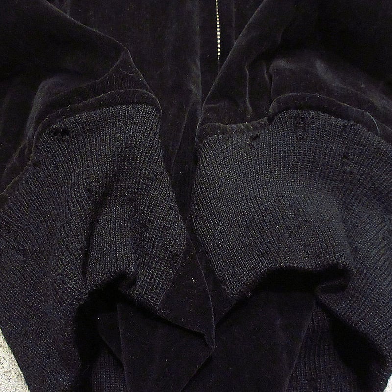 ビンテージ50's○JAPAN別珍スーベニアジャケット黒○240403i1-m-jk-svr