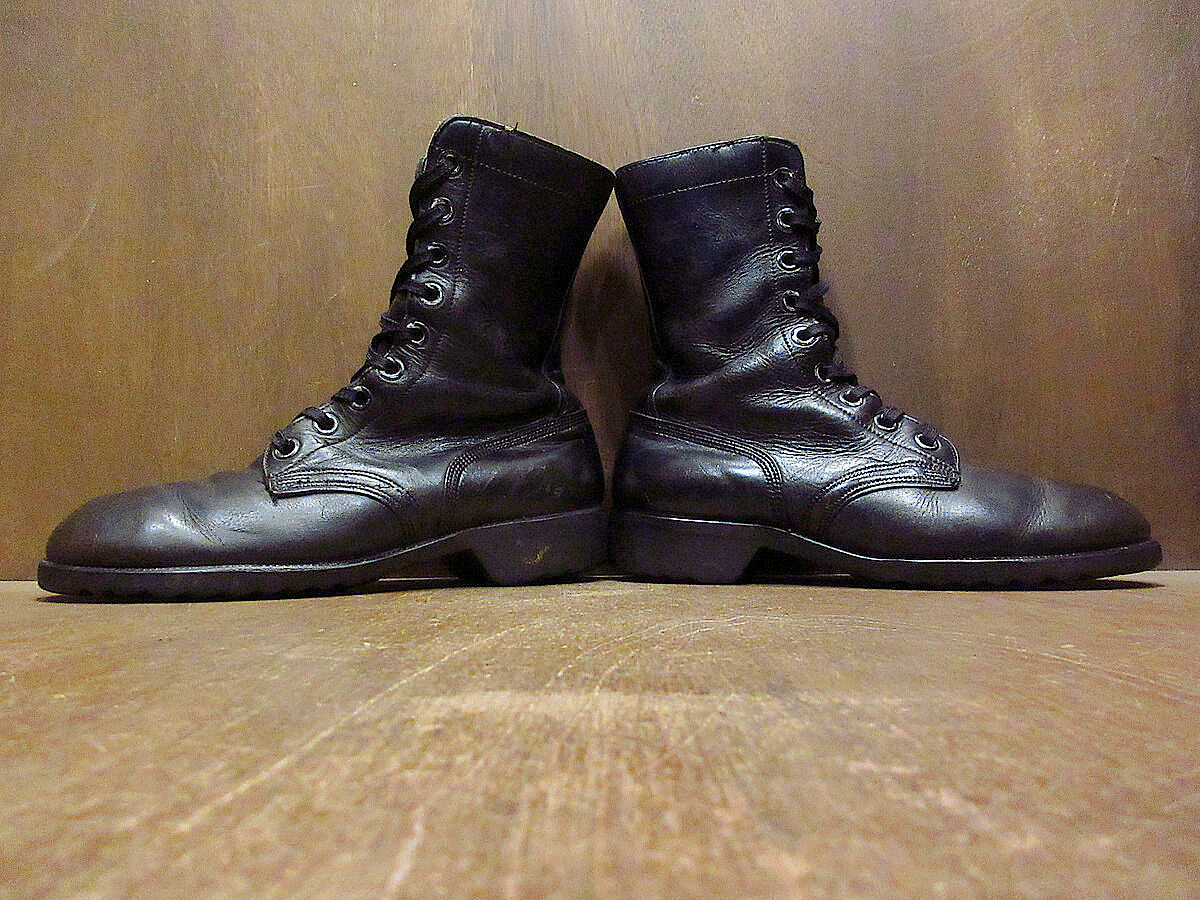 ビンテージ60's○U.S.ARMYジャンプブーツ 黒size 7R○221127j5-m-b