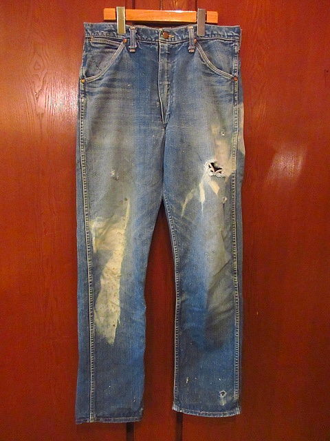 60'sラングラーWrangler 13MWZ W34 L31 オリジナル白タグ 60'sラングラーWrangler 13MWZ W34 L31 オリジナル白タグ
