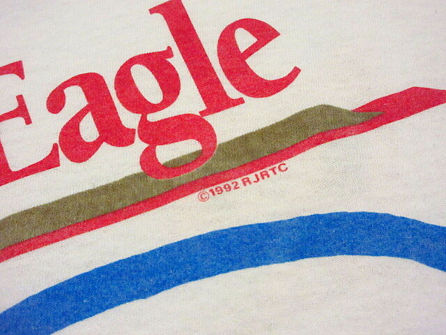 ビンテージ90's○Winston Eagle 1992 レーシングポケットTシャツ