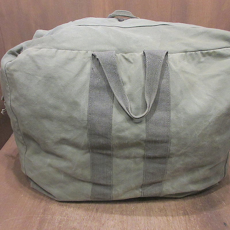 80s 米軍　実物　コットン　FLYER'S KID BAG  ② 送料無料 楽天市場】実物 USED 米軍 U.S.A.F. フライヤーズ・キットバッグ