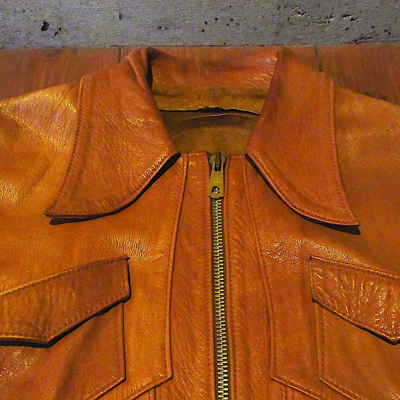 ビンテージ70's○East West Musical Instruments Co.レザージ