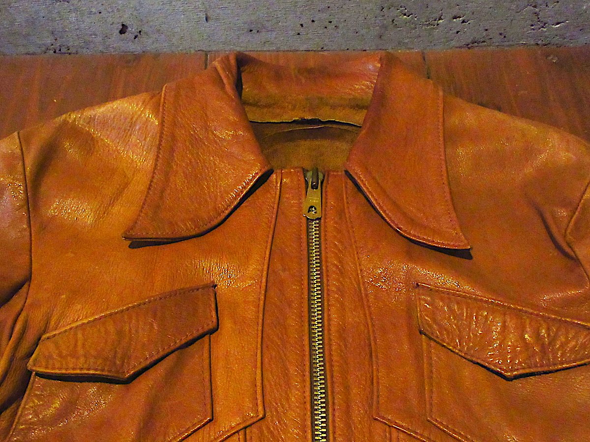 ビンテージ70's○East West Musical Instruments Co.レザージ