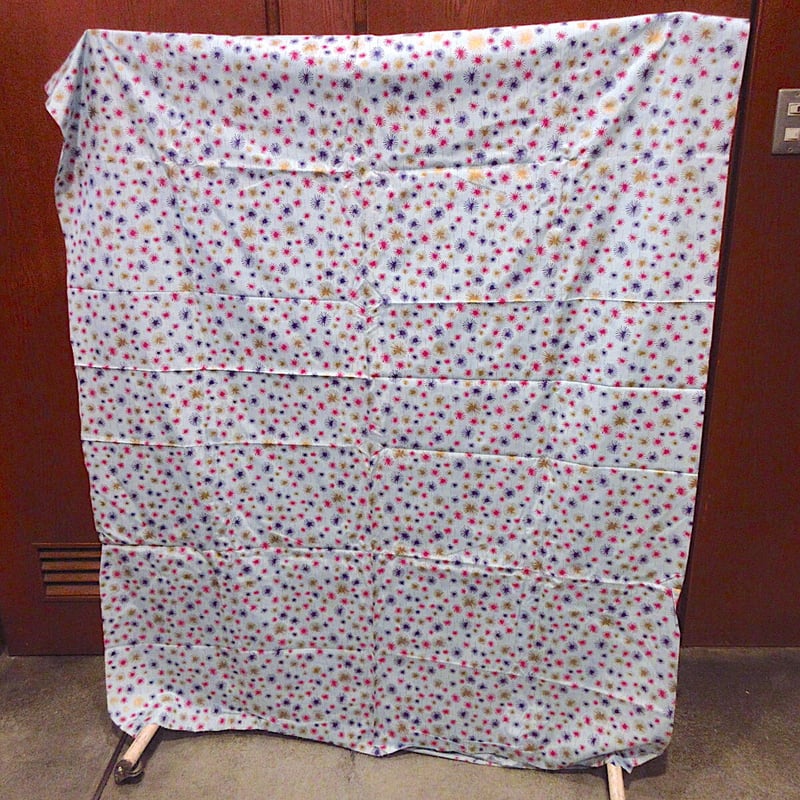 ビンテージ50's○アトミック柄ファブリックsize 314cm×113cm ビンテージ50's○アトミック柄ファブリックsize 314cm×113cm