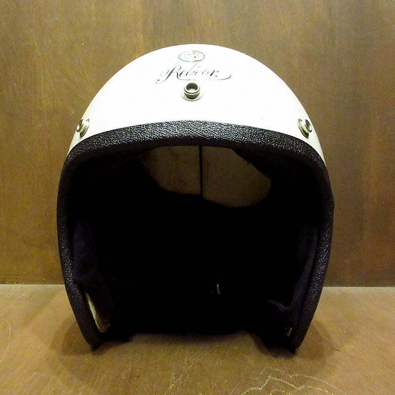 ビンテージジェットヘルメット ビンテージ80's○Rebcor R-1ジェットヘルメット白 S○210324n8