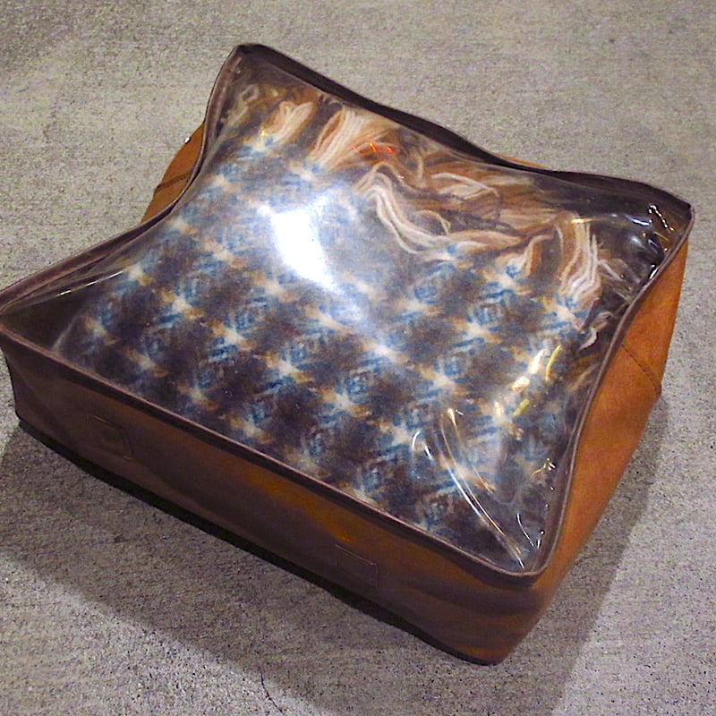 ビンテージ70's○PENDLETONケース付きチェック柄ウールブランケット