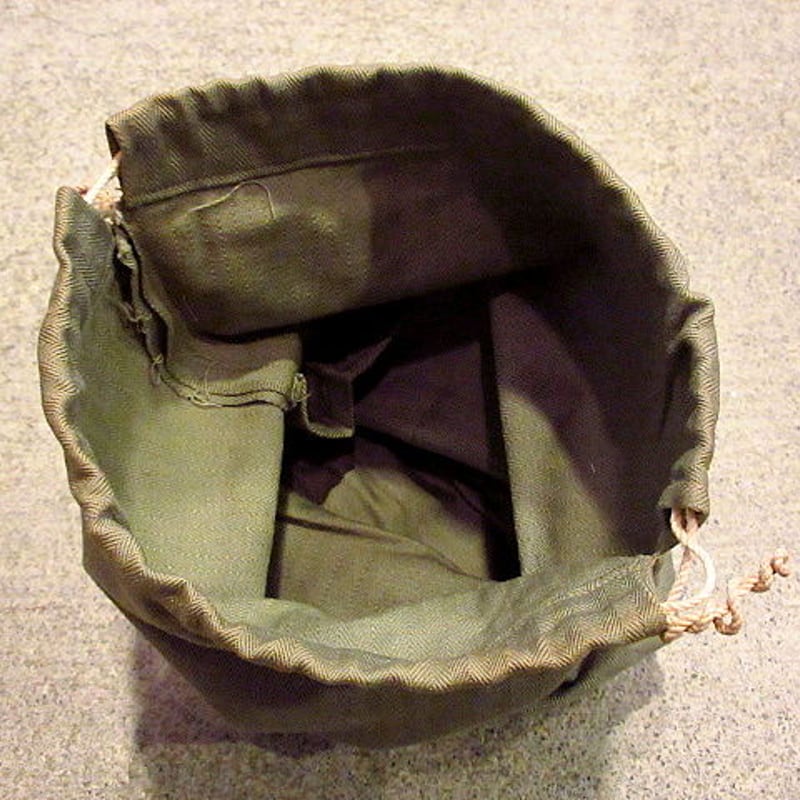 ビンテージ40's○ミリタリーHBT巾着バッグ○200731s8-bag-ot 1940's