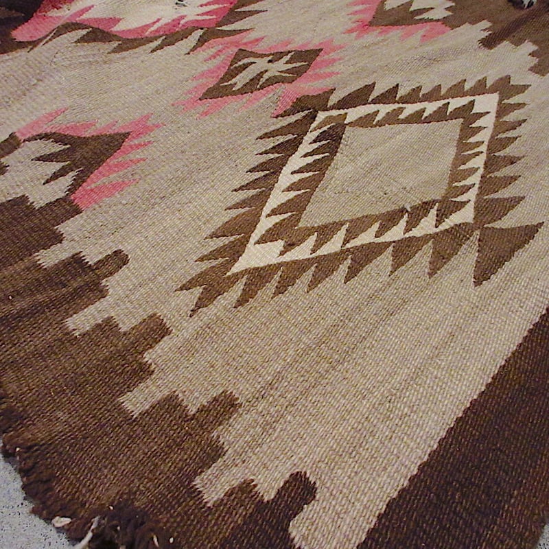 ビンテージ~40's○ナバホラグsize 134cm×70cm○211219r7-rug ビンテージ~40's○ナバホラグsize 134cm×70cm○211219r7-rug