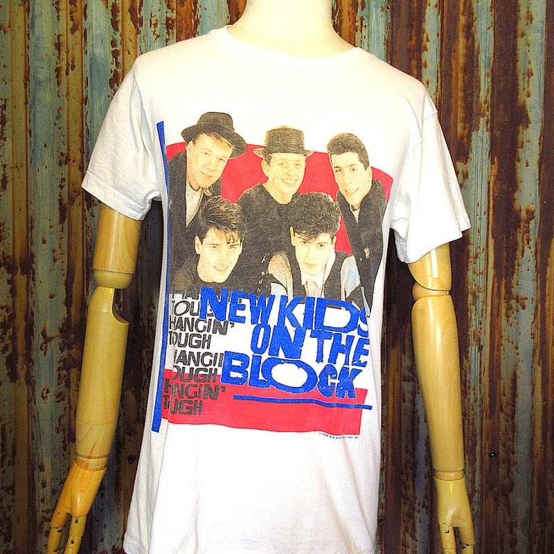 ビンテージ80's○NEW KIDS ON THE BLOCK HANGIN TOUGHツアー