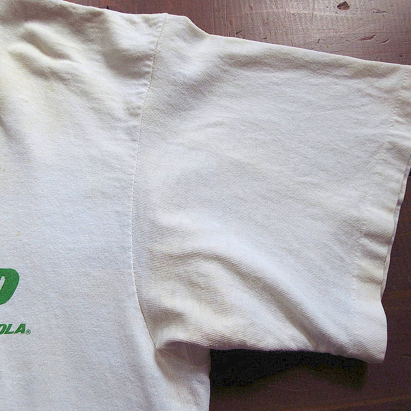 ビンテージ90's○7UP AIR SPORTプリントTシャツ白○240716k2-m-tsh