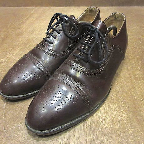 60s/63年製　Made in England ヴィンテージ レザーシューズ df3a5e3a4b2ffbfd9767fc75b3527f