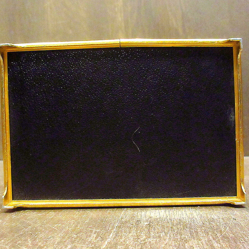 ビンテージ ○ベロアミラー付きジュエリーボックス○220926k1-bxs