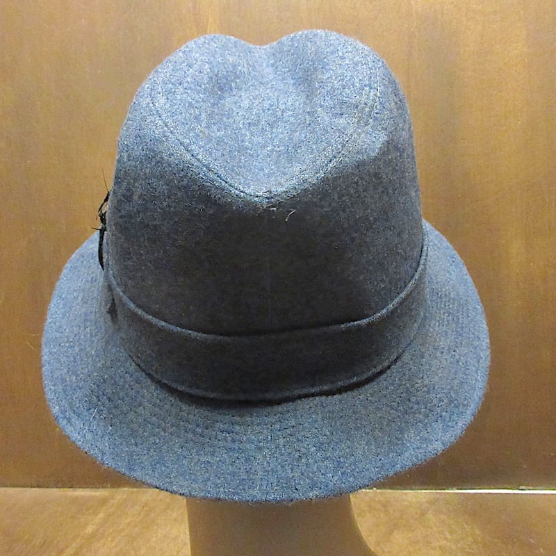 ビンテージ50's60's○Biltmore羽根付きフェドラハット○260213z3-m-ht