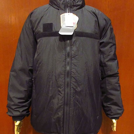 DEADSTOCK B.A.F.社製 ECWCS LEVEL7 GENIII PRIMALOFT JACKETブラックsize S-R●230109r5-m-jk-dwn古着ミリタリー民生品