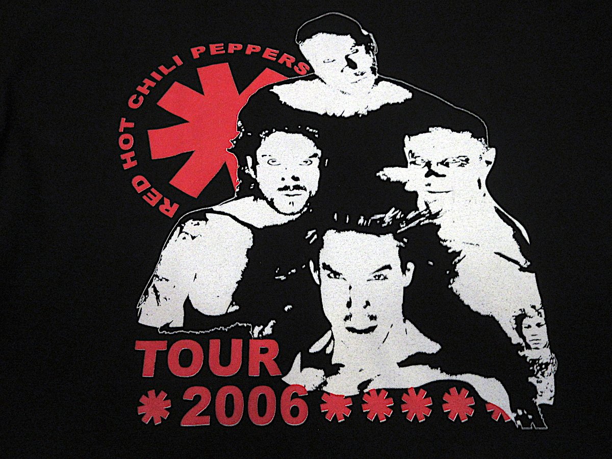 レッチリ　2006 ダイタイ　Tシャツ　L レッチリ 2006 ダイタイ Tシャツ L 00's DELTA RED HOT CHILI
