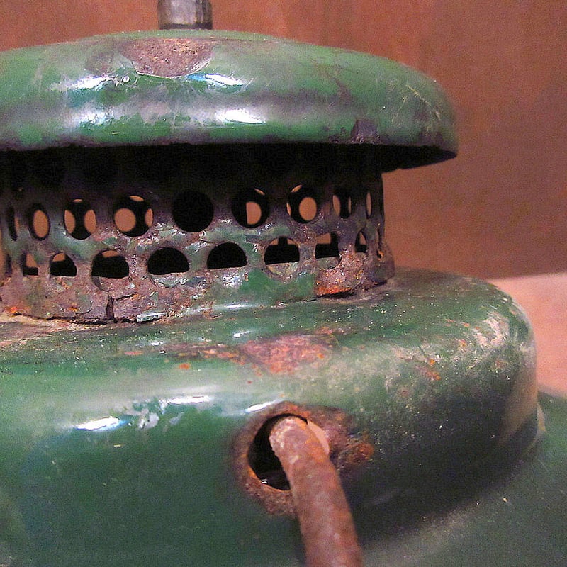 激レアシーフォームグリーン　1946年 コールマン 237ケロシンランタンs53 Coleman model 237 コールマン237 ケロシンランタン 灯油
