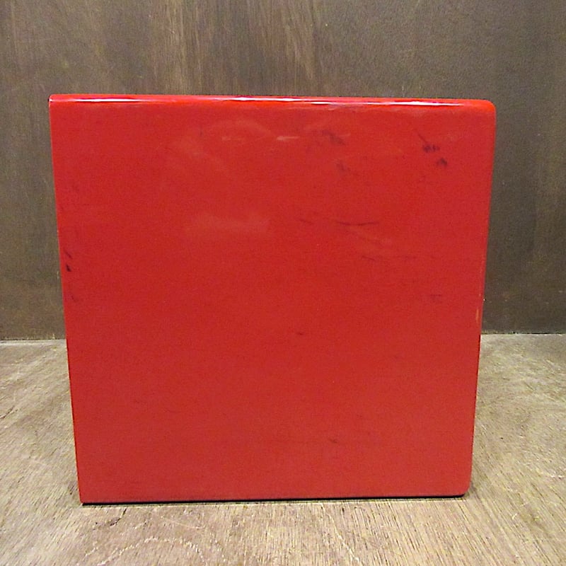 ビンテージ○InterDesignプラスチックミニボックス赤A○260331n6-bxs