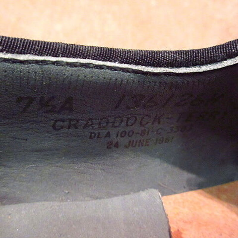 1988年製ビンテージ米海軍ネービーシューズ　レディース8.5 ビンテージ80's○DEADSTOCK U.S.NAVYレディースサービスシューズ