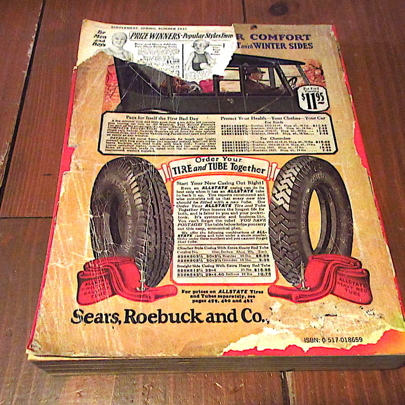 ビンテージ70's○1927年SEARS,ROEBUCKカタログ復刻版○260319j5-ot