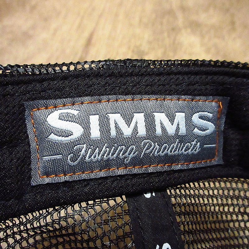 全日本送料無料 SIMMS○スナップバックメッシュキャップ緑×黒○240318i4-m-cp-bb その他