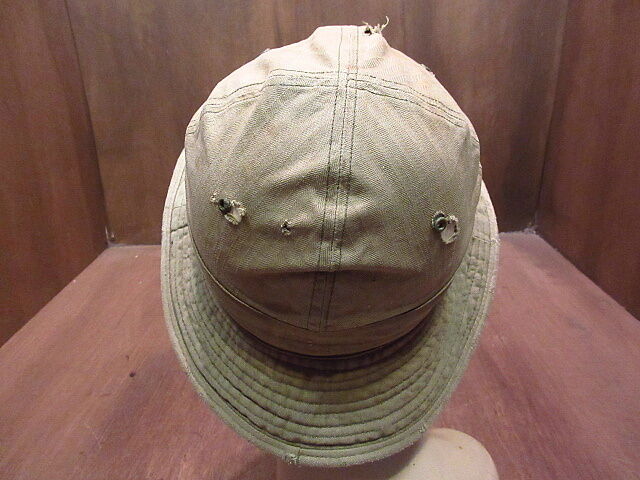 40s Vintage U.SARMY HBT ハット 40年代 40s アメリカ軍 米軍 ミリタリー カーキ ヘリンボーン