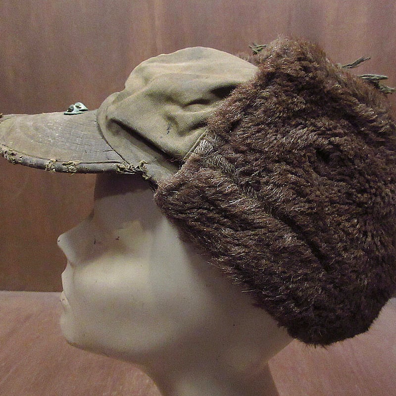 ビンテージ50's○U.S.ARMY M-1951 M-Q1フィールドパイルキャップ○2302