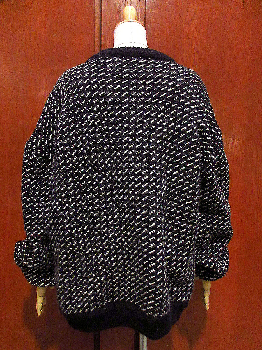 Rootsウールバーズアイカーディガンsize L○230308k2-m-cdg古着