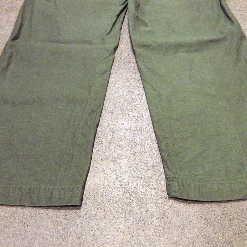 ビンテージ60's○U.S.ARMYコットンサテンベイカーパンツ実寸W86cm