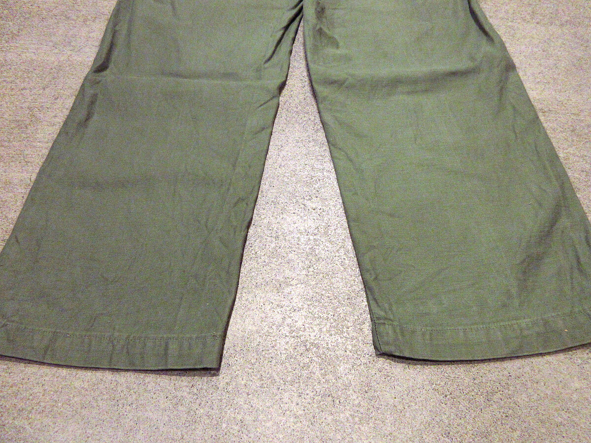 ビンテージ60's○U.S.ARMYコットンサテンベイカーパンツ実寸W86cm