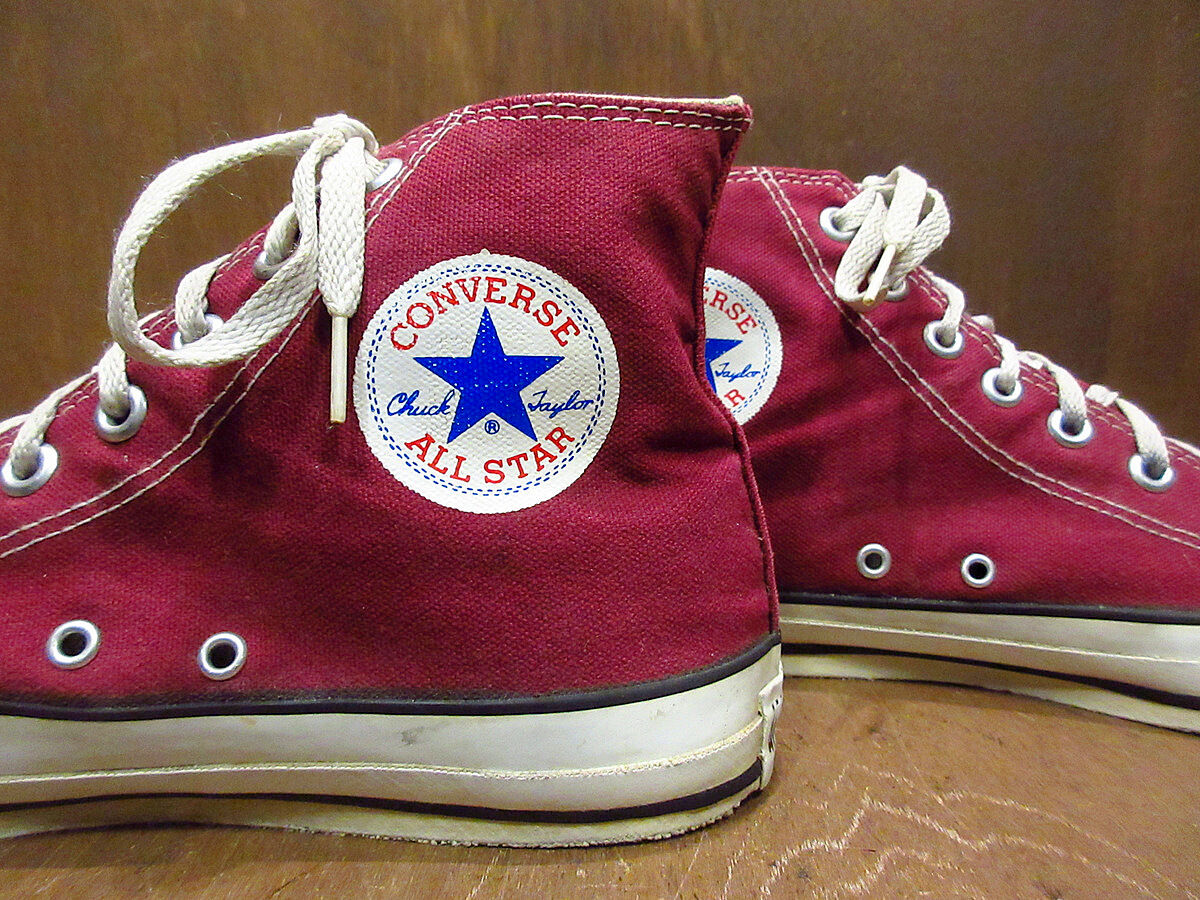 ビンテージ90's○MADE IN U.S.A. CONVERSE ALL STAR HI マ