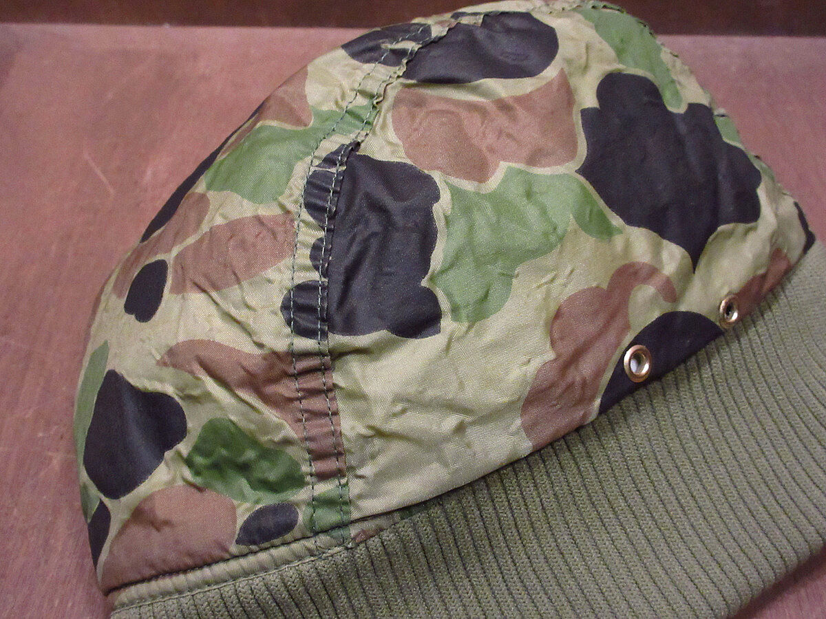 Eddie Bauer カモフラージュ　ダックハンター柄　70s ビンテージ70's80's○Eddie Bauer ダックハンターカモダウン