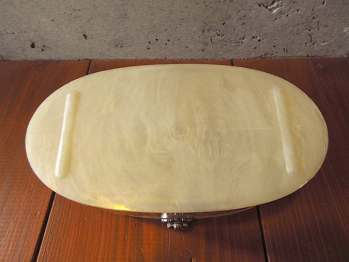 ビンテージ40's50's○ルーサイトハンドバッグ○240308k8-bag-hnd 1940