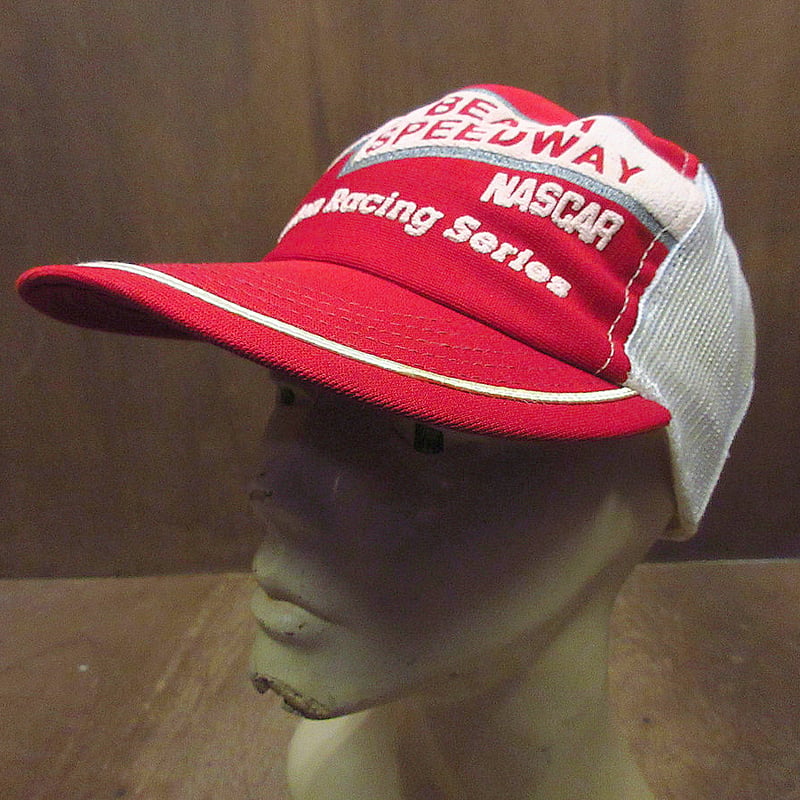 ビンテージ80's○Winston Racing Seriesスナップバックキャップ赤×白○2