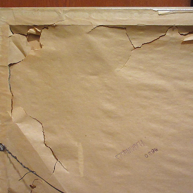 ビンテージ50's○TURNERフラミンゴウォールミラー○240118i1-otclct