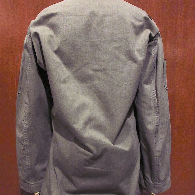 ビンテージ40's50's○U.S.ARMY M-1947 HBTユーティリティシャツsize