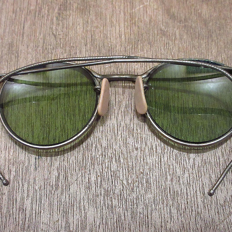 american optical 60's サングラス ビンテージ40's○American Optical FUL-VUEボストンセーフティ