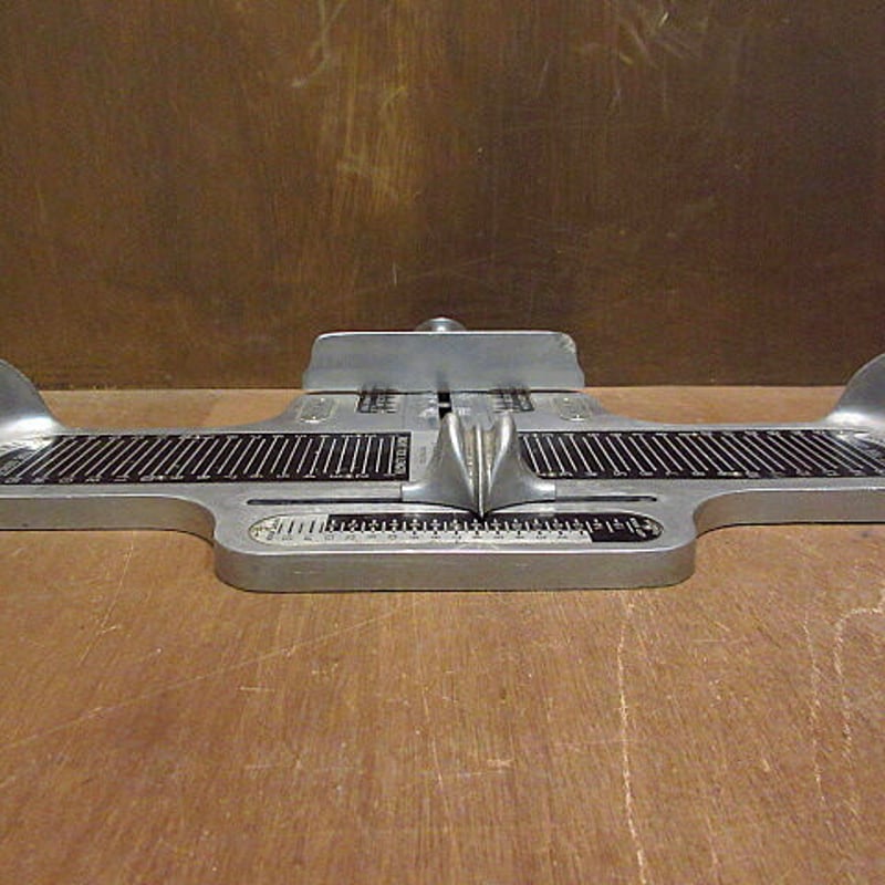 ビンテージ○THE BRANNOCK DEVICEフットメジャー○210225n4-otclc