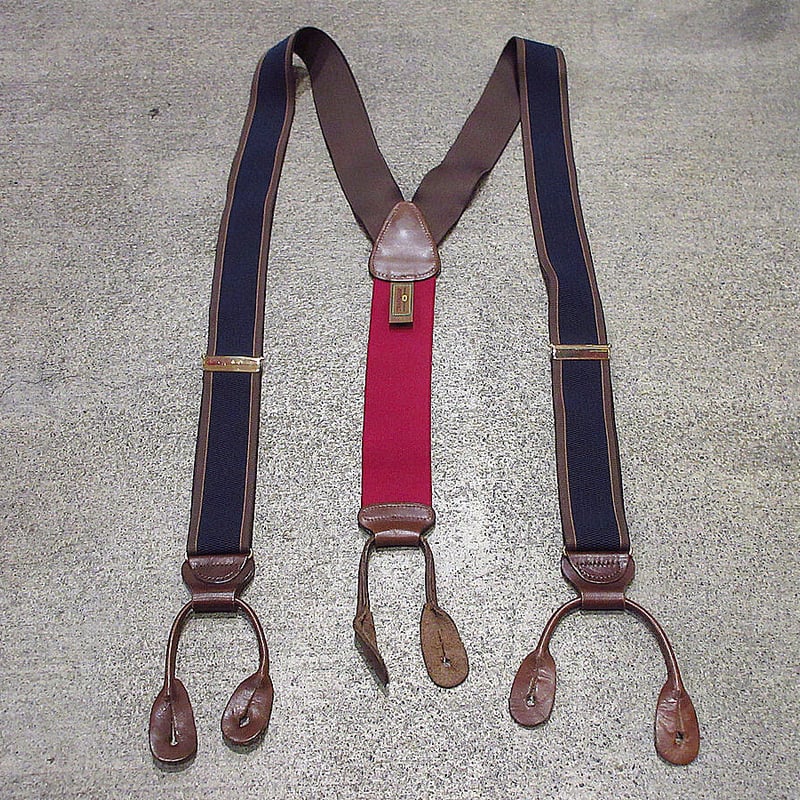 TRAFALGER トラファルガー　サスペンダー　アメリカ製　美品 TRAFALGER トラファルガー サスペンダー アメリカ製 美品