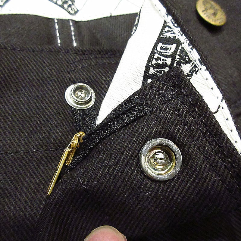 希少 ベンデイビス コットン 100% ワークパンツ ブラック W34フリスコ USA製 90s BEN DAVIS ベンデイビス フリスコ ワーク パンツ