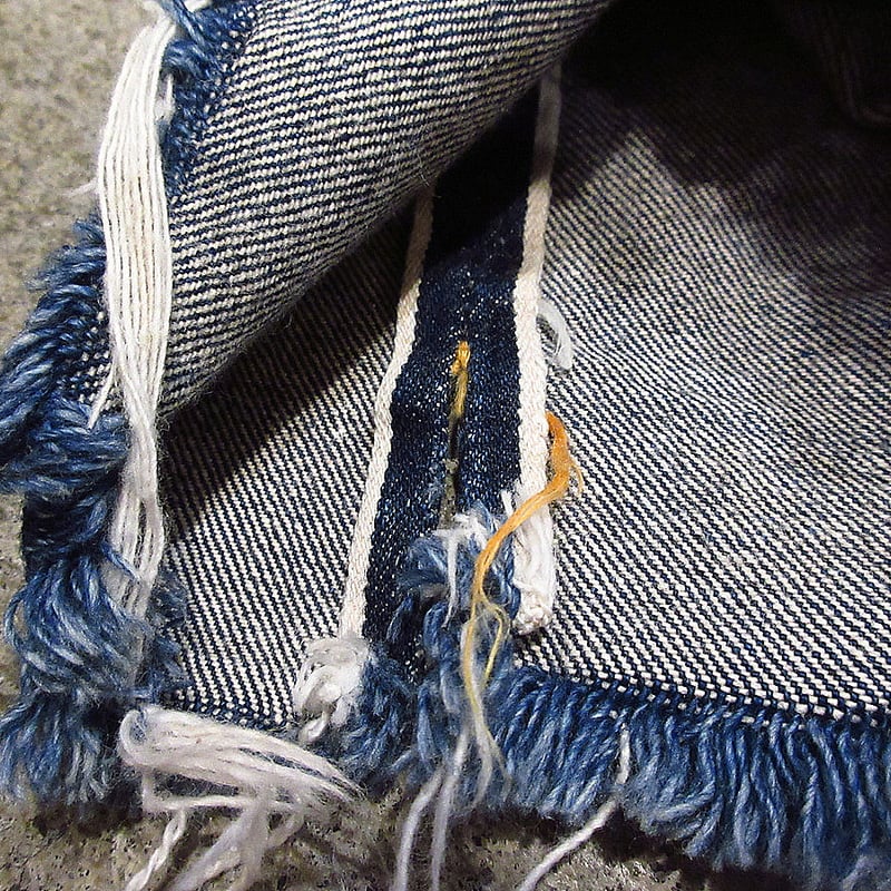 ビンテージ50's○Levi's 501XXカットオフデニムショーツ実寸W76cm